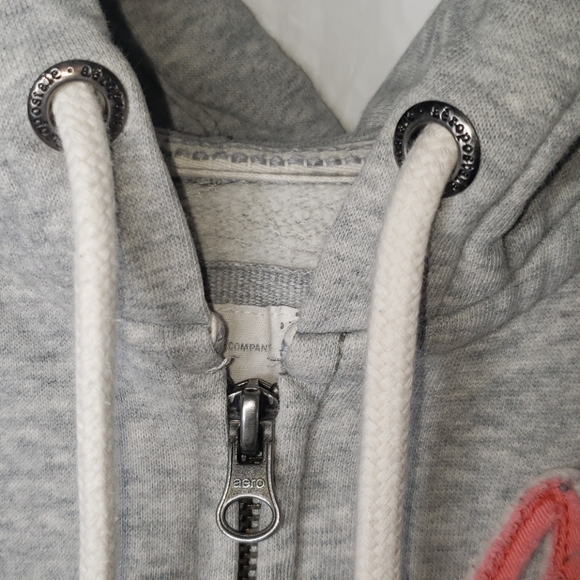 Aeropostale brand women's varsity style hoodie - Picture 7 of 11